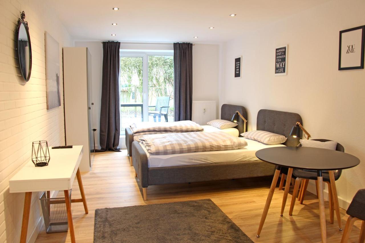 Moderne 1-Zimmer Wohnung Mit Terasse, Kueche, Bad Mit Dusche, Tv & Wifi Burgwedel  Zewnętrze zdjęcie